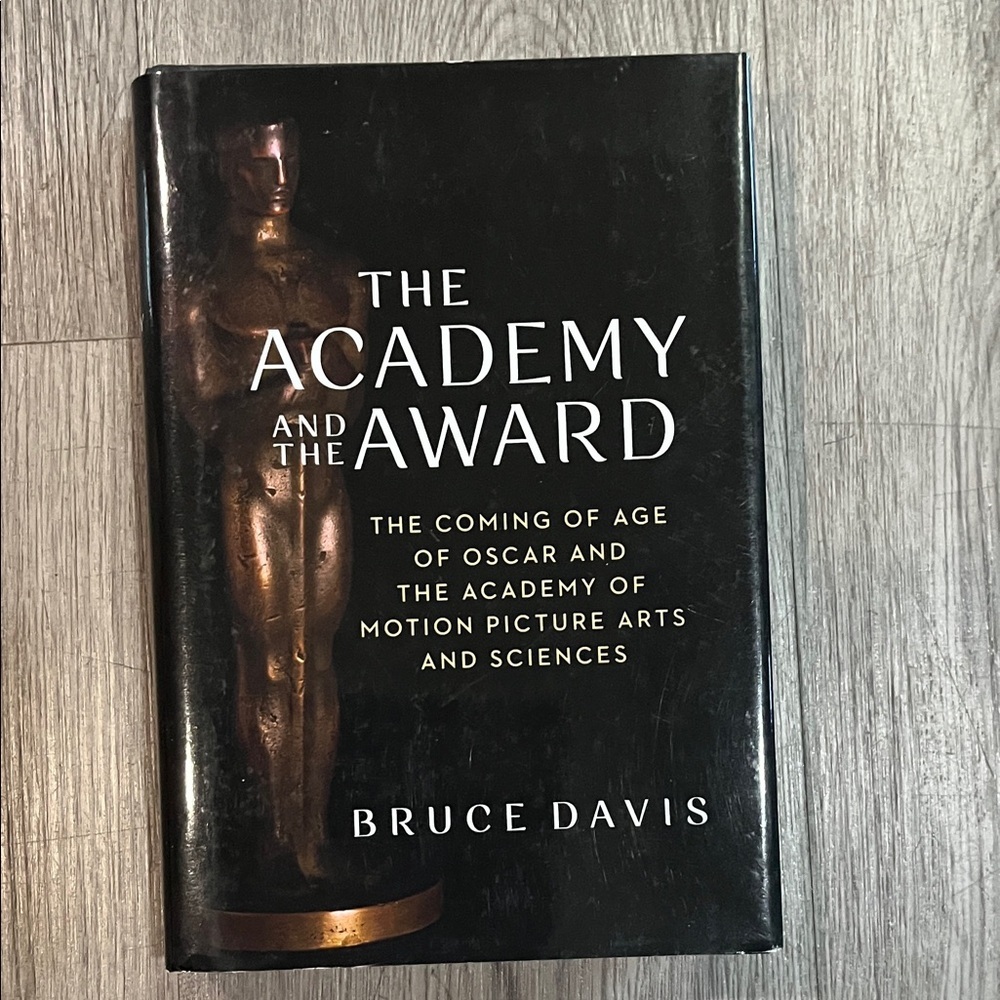 Black Hardcover Book - The Academy and the Award